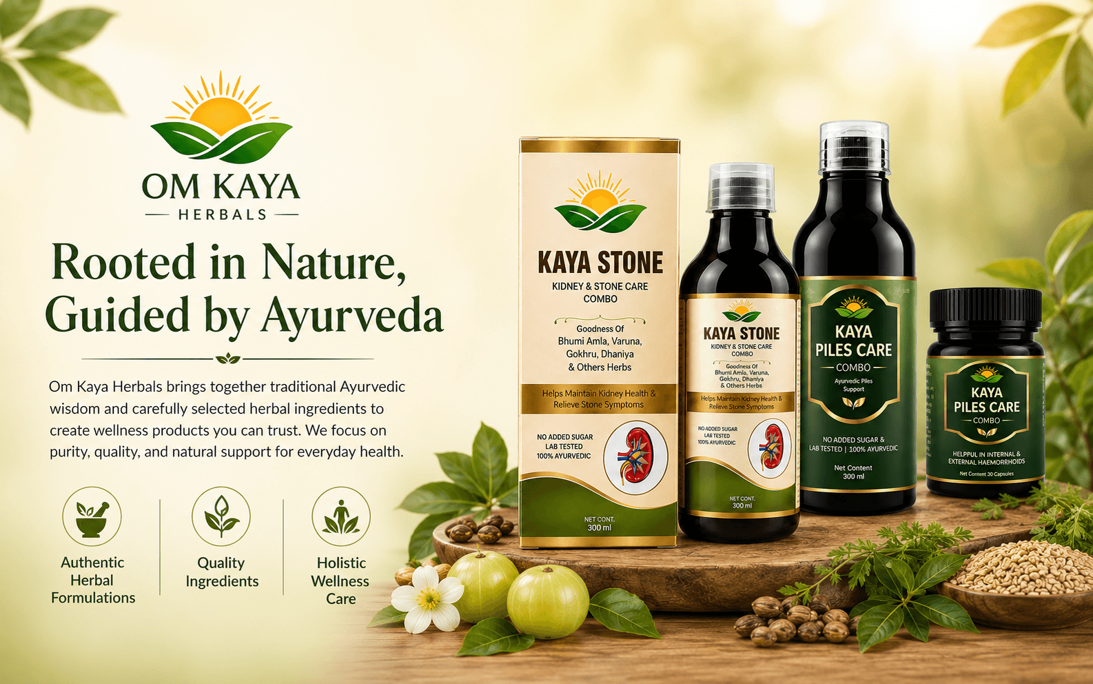 OM KAYA HERBALS ayurvedic wellness